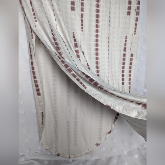 Boho Tie Dye Soft Stretchy Jersey Knit Beachy Maxi Dress Size L - Picture 5 of 6